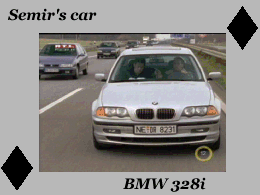 Semir kocsia BMW 328i